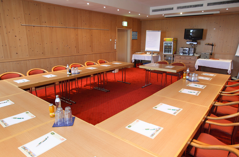 Blick auf einen Seminarraum