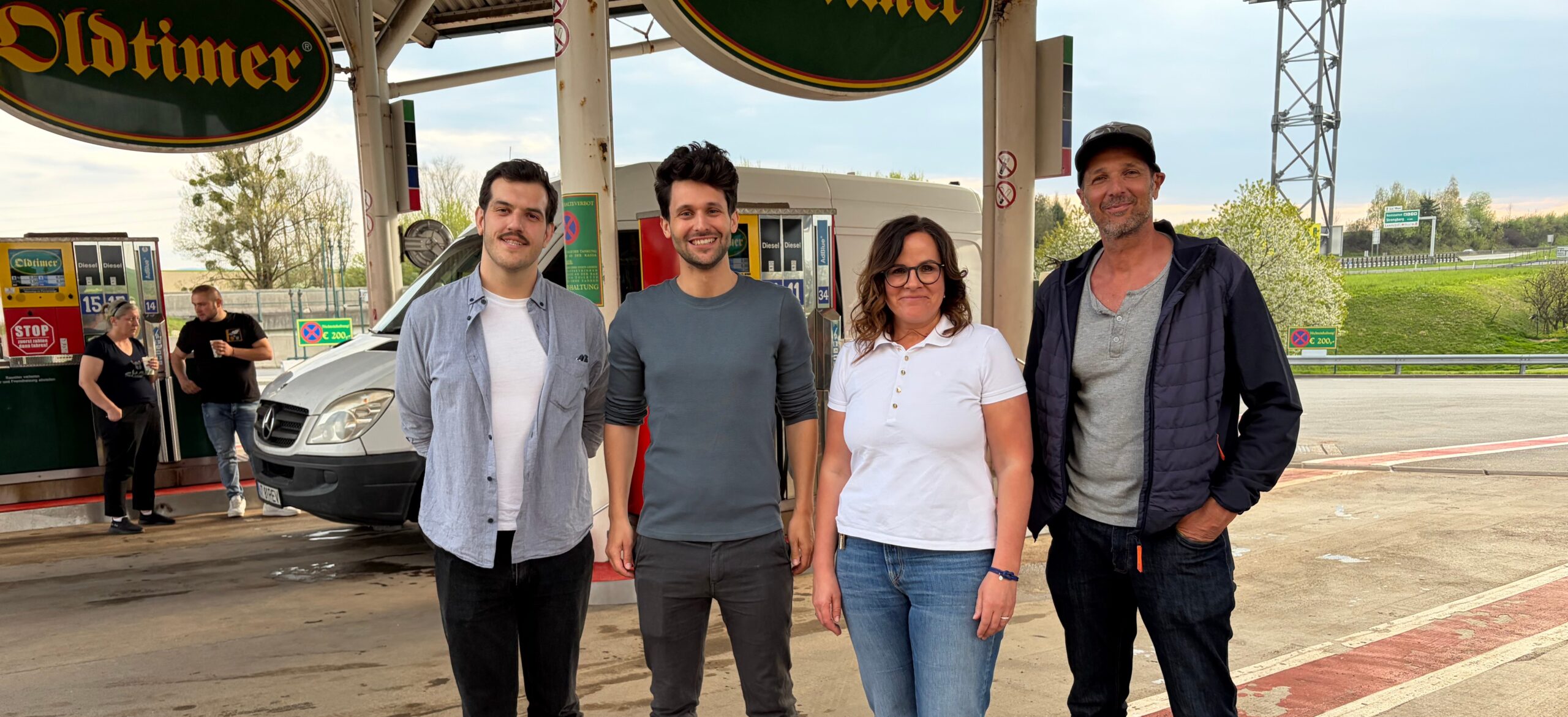 ORF Filmteam mit Stefanie Hofmann